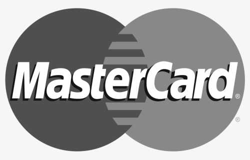Black Mastercard Logo Png , Png Download - Mastercard Logo Black White, Transparent Png, Free Download