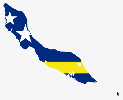 Curacao Flag And Map, HD Png Download, Free Download