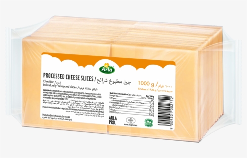 Slice Cheese Cheddar - Box, HD Png Download, Free Download