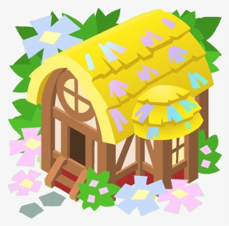 Spring Cottage Artwork Cutout - Animal Jam Spring Cottage, HD Png Download, Free Download