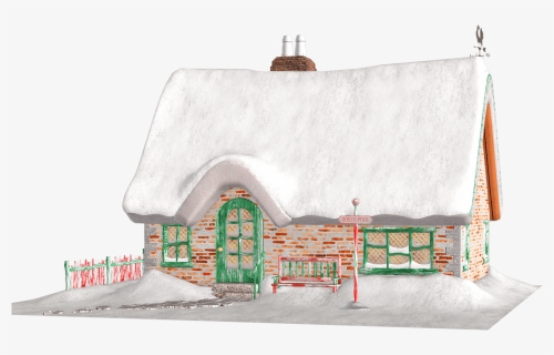 Christmas Clipart Santa"s Cottage - Santa Claus, HD Png Download, Free Download
