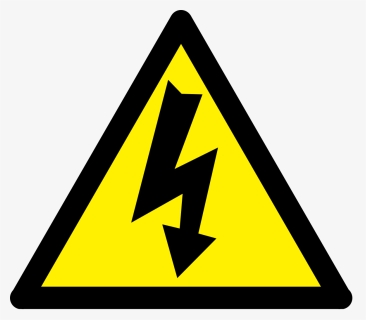 Risk Electricity Hazard High Safety Voltage Electrical - Warning Signs Highly Flammable, HD Png Download, Free Download