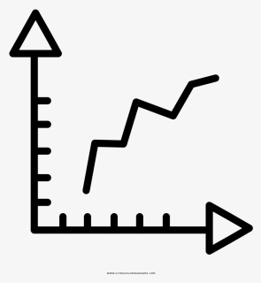 Line Graph Coloring Page - Icon, HD Png Download, Free Download