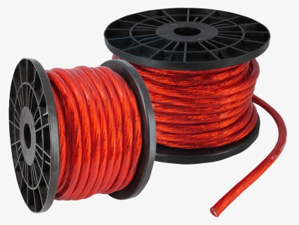 Electric Cable Roll Transparent Image - Car Audio Cable, HD Png Download, Free Download
