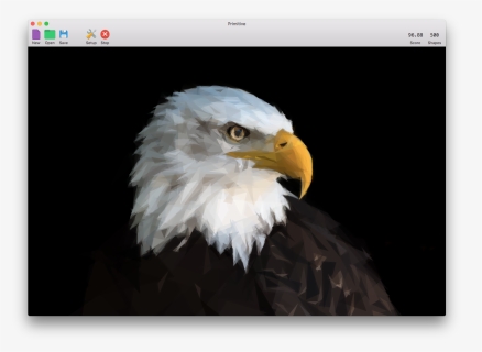 Primitive For Macos - Bald Eagle, HD Png Download, Free Download