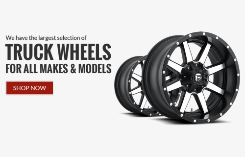 Truck Wheels Slide 40769 - Fuel Maverick Machined Face, HD Png Download, Free Download