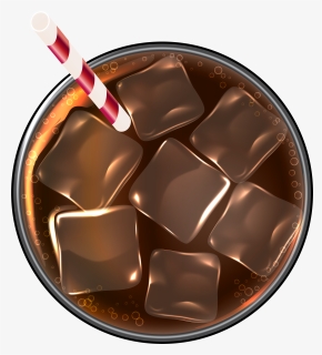 Cola With Ice Png Transparent Clip Art Image - Food, Png Download, Free Download