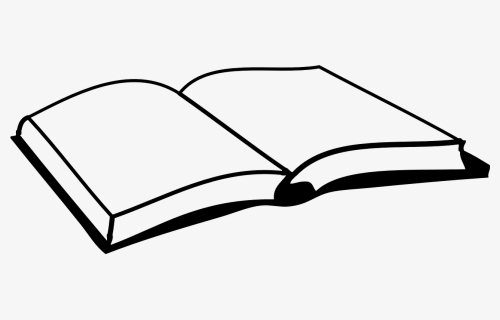 Book Open Blank - Easy Open Book Drawing, HD Png Download, Free Download