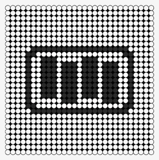 Black Flag Fuse Bead Pattern Perler Bead Pattern / - Food Melty Bead Patterns, HD Png Download, Free Download