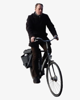 Man Biking Alpha - Man Bicycle Transparent, HD Png Download, Free Download