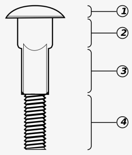 Diagram Of A Bolt, HD Png Download, Free Download