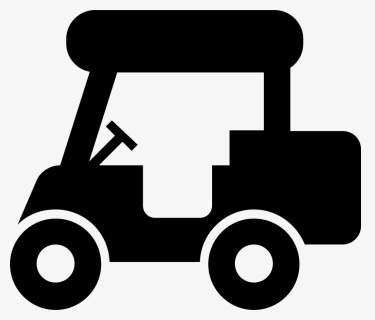 Golf Cart - Golf Cart Icon Png, Transparent Png, Free Download