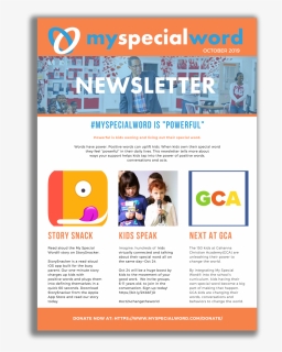 Oct 2019 Msw Newsletter - Flyer, HD Png Download, Free Download