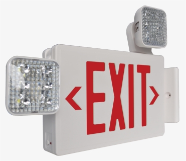 Automatic Emergency Lights - Exit Sign, HD Png Download, Free Download