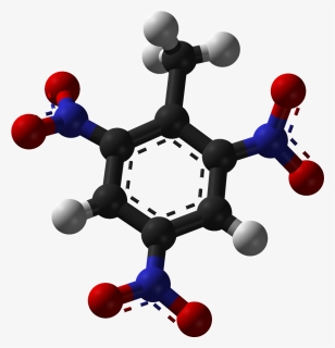 Tnt 3d Balls - Ionized Hexamethylbenzene, HD Png Download, Free Download