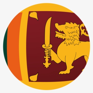 Sri Lanka Round Flag Icon - Sri Lanka Flag, HD Png Download, Free Download