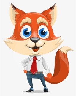 Email , Png Download - Fox Cartoon Character, Transparent Png, Free Download