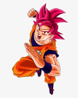 Goku Ssj Dios Png , Png Download - Imagenes De Goku Ssj God, Transparent  Png - kindpng