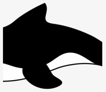 Orca Whale Clip Art Orca Whale Clipart All Clip Art - Whale Clipart Png Black And White, Transparent Png, Free Download