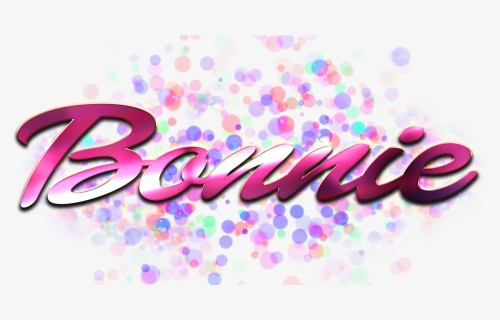 Bonnie Miss You Name Png - Graphic Design, Transparent Png, Free Download