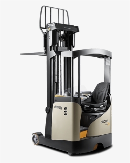 Crown"s Esr 5200 Series Sit-down Reach Truck With Moving - Reachtruck Crown, HD Png Download, Free Download
