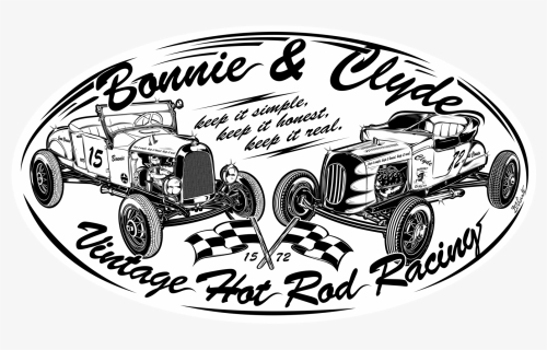 Bonnie Clyde Bw Def - Batik Air, HD Png Download, Free Download