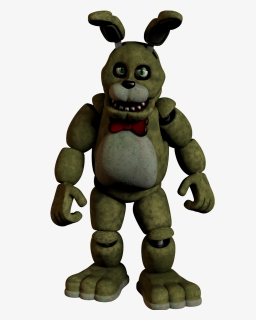 Quick Edit By Me, Midnight, @midnightk10 Spring Bonnie - Fnaf 1 Golden Bonnie, HD Png Download, Free Download