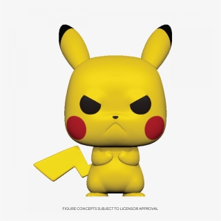 Grumpy Pikachu Funko Pop, HD Png Download, Free Download