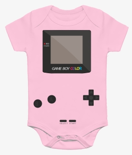 Pink Gameboy Color Onesie - Game Boy Color, HD Png Download, Free Download