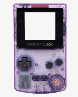 #gameboy #cyber #messy #purple #game #png #freetoedit - Game Boy Color Transparent Background, Png Download, Free Download