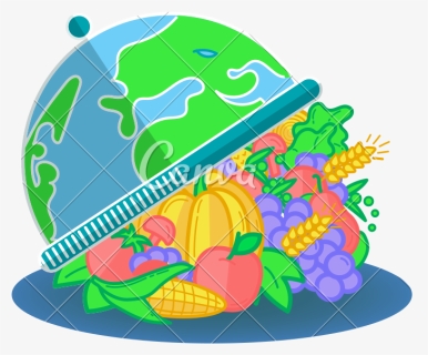 Greeting Card World Food Day - Illustration, HD Png Download, Free Download