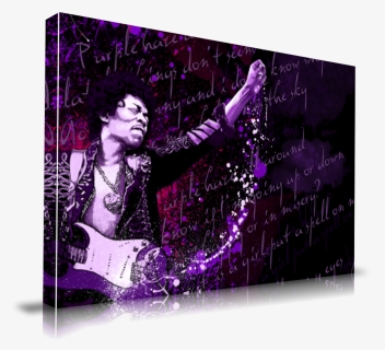 Maxwell Dickson ""jimi Hendrix Purple Haze" - Music Photographer Jim Marshall, HD Png Download, Free Download