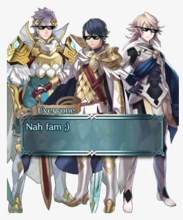 M Corrin, And Hrid Together Saying “are We Gay Yes - Alfonse Fire Emblem, HD Png Download, Free Download