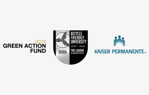 Uccs Green Action Fund, Bicycle Friendly, And Kaiser - Graphic Design, HD Png Download, Free Download