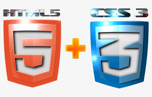 Transparent Css3 Logo Png - Html And Css Logo Png, Png Download, Free Download