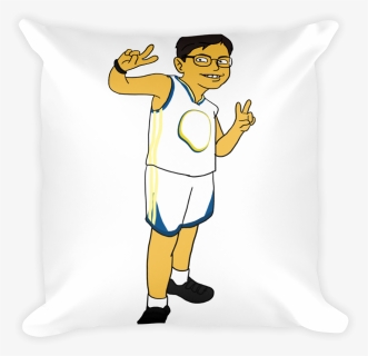 Pillow Single Full Body - Cartoon, HD Png Download, Free Download