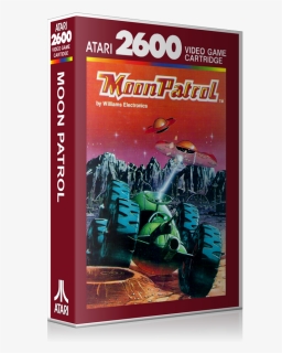 Moon Patrol Atari 2600 Cover, HD Png Download, Free Download