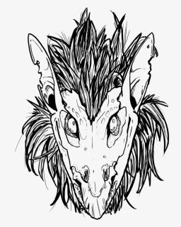 Dragon Head Coloring Pages For Kids, HD Png Download, Free Download