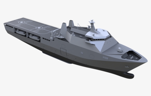 The Roman Frigate At Sea - Landing Platform Dock 13000, HD Png Download, Free Download