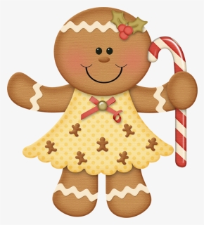 Jss Gingerrific Ginger - Cute Gingerbread Girl Clipart, HD Png Download, Free Download