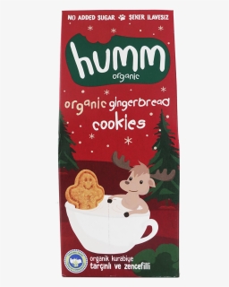 Humm Organic Organic Gingerbread Cookies - Christmas Decoration, HD Png Download, Free Download