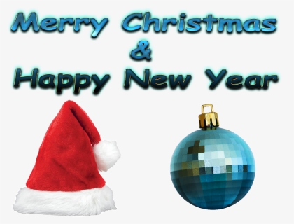 Christmas And New Year Png Image File - Christmas Ornament, Transparent Png, Free Download