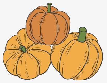 Pumpkins Clipart - Pumpkin, HD Png Download, Free Download