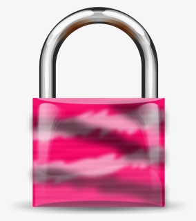 Padlock Clipart Pink - Padlock Pink, HD Png Download, Free Download