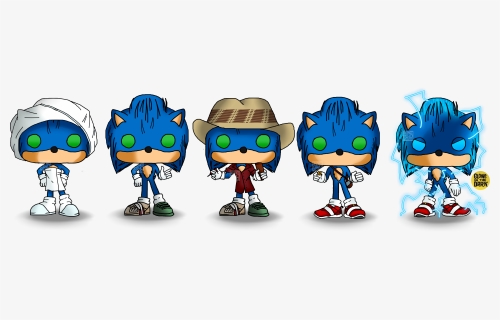 Sonic Movie Funko Pop, HD Png Download, Free Download