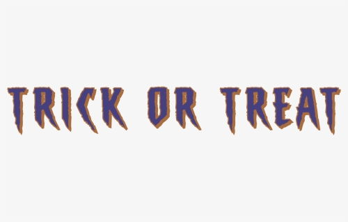 Treat Or Trick Logo, HD Png Download, Free Download