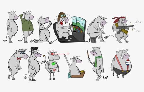 Cows, HD Png Download, Free Download