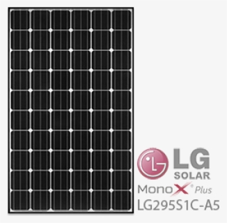 Lg 295w Mono Lg295s1c-a5 - Lg Solar Mono X Plus, HD Png Download, Free Download