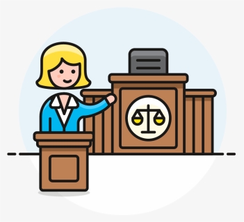 09 Lawyer Court - Lawyer Clip Art, HD Png Download, Free Download