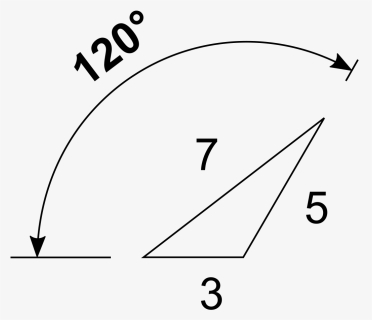 120 Degree Triangle, HD Png Download, Free Download